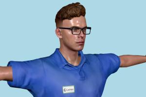 Service Man Service Man, service, man, male, people, human, character